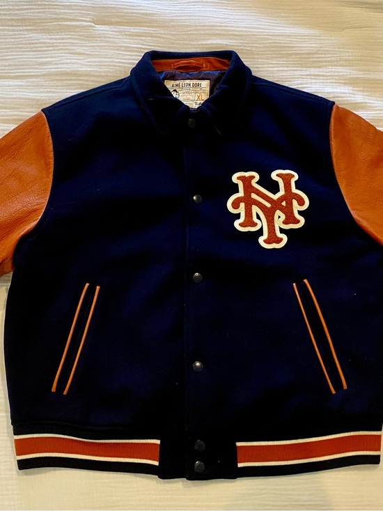 Aime Leon Dore Other - Aime Leon Dore X New York Mets Varsity Wool Jacket XL